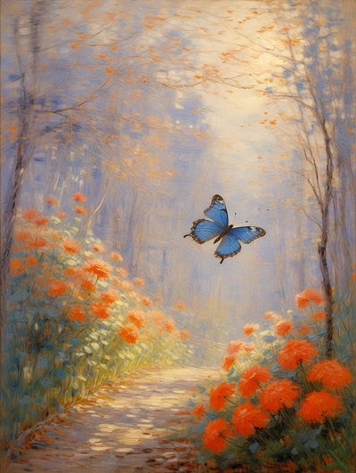 Florales 82, vers 2023 (huile sur toile) - Angelita Hawke