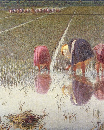 Pour quatre-vingts sous, par Angelo Morbelli, détail - Angelo Morbelli