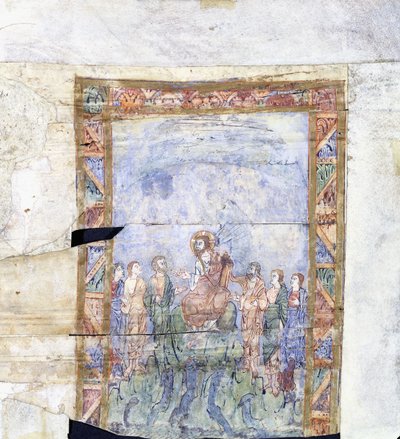 Le Miracle de Christ calmant la tempête et son arrivée dans le pays des "Gergéséniens" - Anglo Saxon
