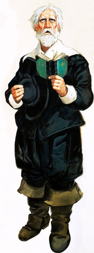 Un père pèlerin qui rend grâce - Angus McBride