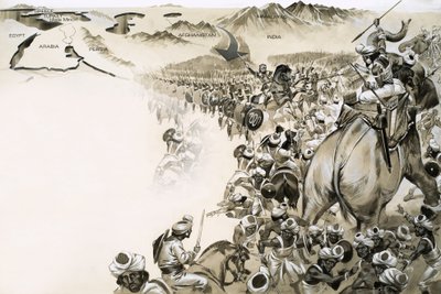 Alexandre le Grand envahit l