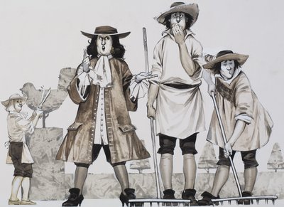 Discipline (gouache sur papier) - Angus McBride