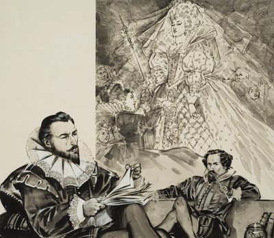 Faerie Queene (gouache sur papier) - Angus McBride