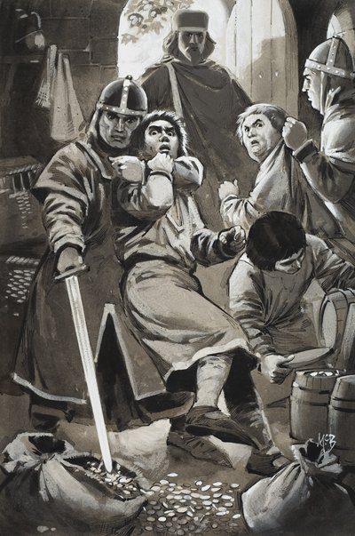 Forgeurs (gouache sur papier) - Angus McBride
