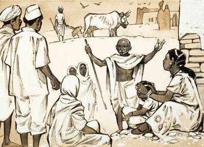 Mahatma Gandhi - Angus McBride