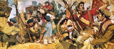 La défense de Madrid pendant la guerre civile espagnole - Angus McBride