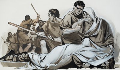 Tiberius Gracchus (gouache sur papier) - Angus McBride