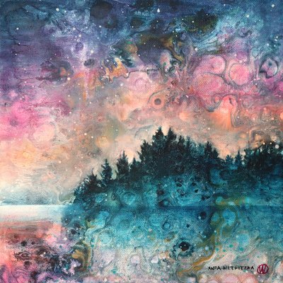 Lac de la Forêt cosmique - Ania Witwitzka