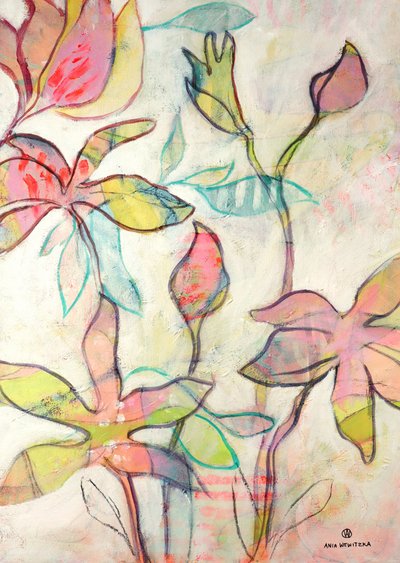 Rêves floraux aux couleurs pastel - Ania Witwitzka