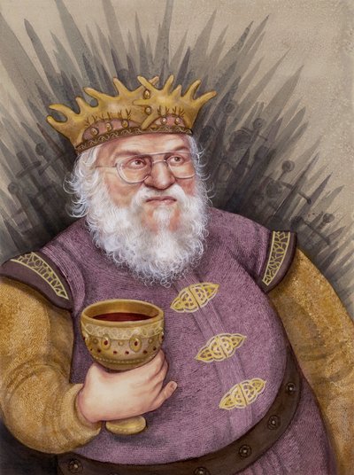 George RR Martin, 2011 - Anita Kunz