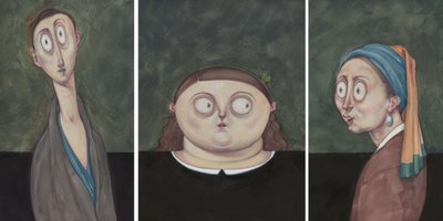 Femmes se détendant, 2017 - Anita Kunz