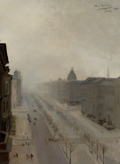 Unter den Linden Street à Berlin - Anna Bilińska Bohdanowicz
