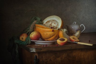 Nature morte rustique d
