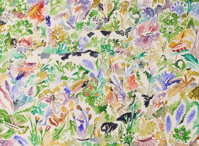 2 Chant du cygne, 2023 (aquarelle) - Anna Pugh