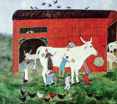 Un début précoce, 2007 (acrylique) - Anna Pugh