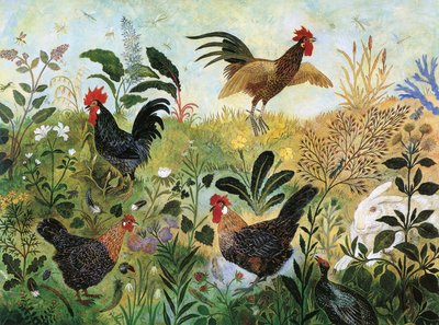 Boys on the Block, 2001 (acrylique) - Anna Pugh
