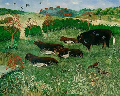 Les insectes font du Pilates, 2011 (acrylique) - Anna Pugh