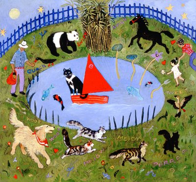 Hello Chloe, 2004 (acrylique) - Anna Pugh