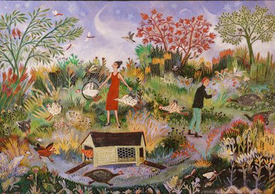 One Two Three, 2019 (acrylique) - Anna Pugh