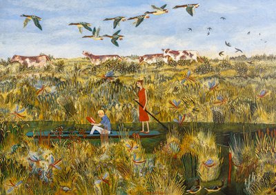 Révision, 2019 (acrylique) - Anna Pugh
