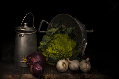 Nature morte dans une cuisine d
