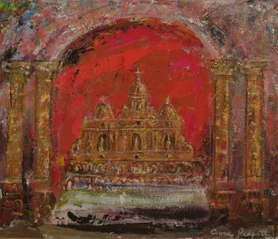 Dans une église à St. Paul - Anne Redpath
