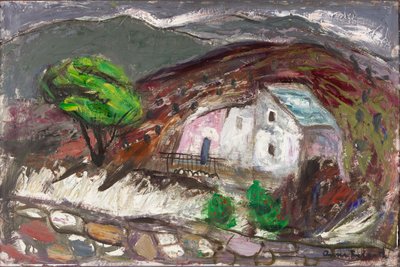 La vallée de San Martino di Lota, Corse, vers 1950-60 - Anne Redpath