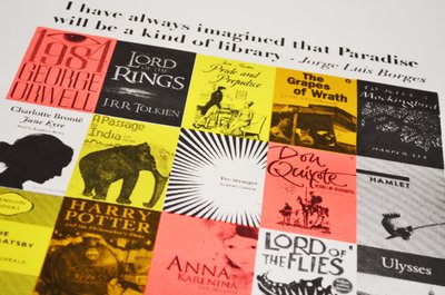 le paradis est une bibliothèque (détail) - Anne Storno