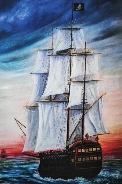 Le bateau pirate du crépuscule - Annette Armitage