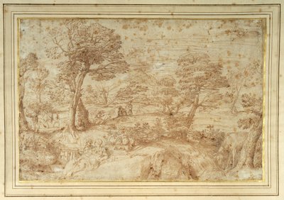 Paysage avec le Repos pendant la fuite en Égypte, d
