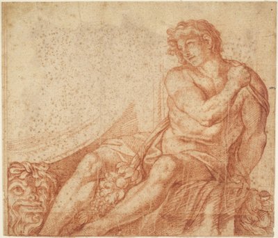 Ignudo aus der Galleria Farnese - Annibale Carracci