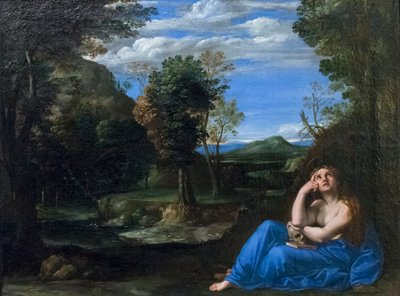 Paysage avec Madeleine pénitente - Annibale Carracci