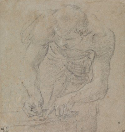 Homme comptant les pièces - Annibale Carracci