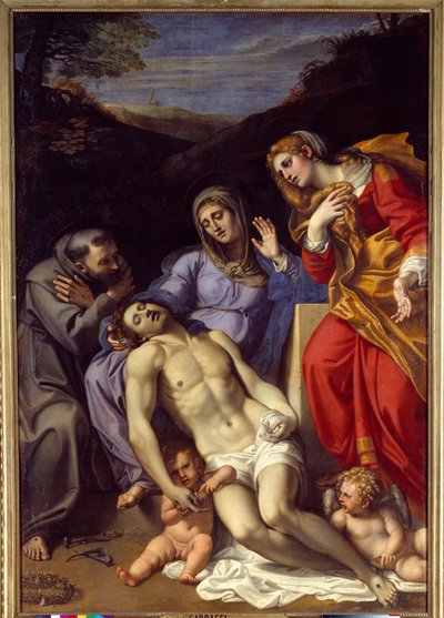 Pietà avec Saint François d