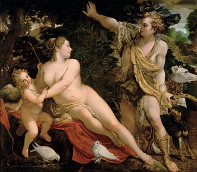 Vénus et Adonis - Annibale Carracci