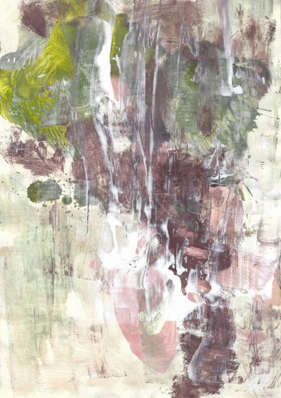 Abstrait fluide et terreux - Annick