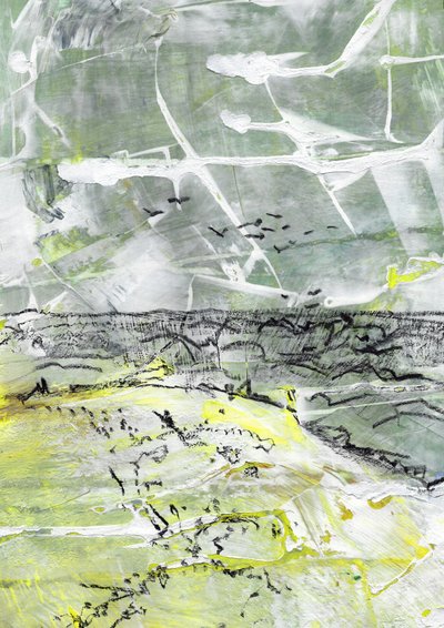 Horizon des champs verts - Annick