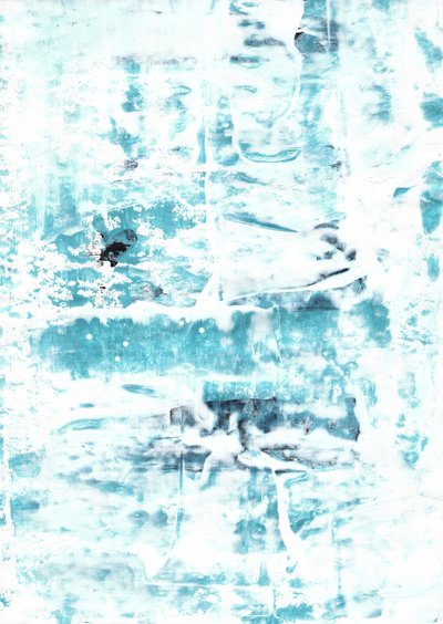 Abstraction aquatique sereine - Annick