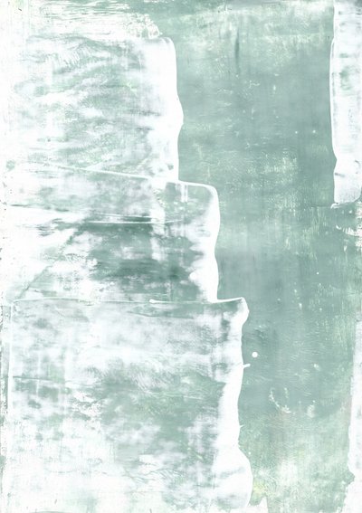 Couches abstraites vert tendre - Annick