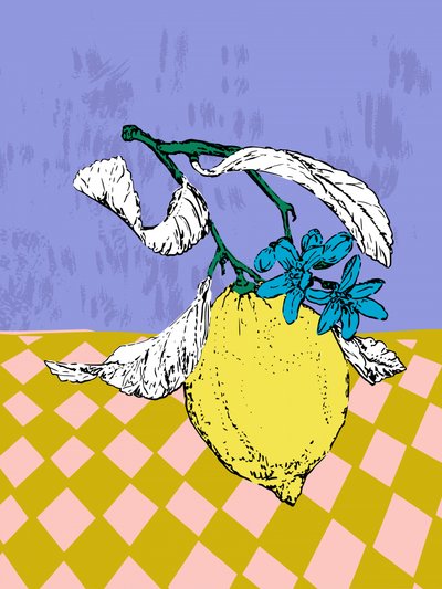 Une fleur de citron éclatante - Annick