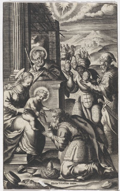 Adoration des mages - Anonymous