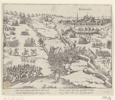 Alva assiège Bergen en Hainaut - Anonymous