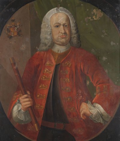 Portrait de Gustaaf Willem, baron van Imhoff, gouverneur général de la Compagnie néerlandaise des Indes orientales - Anonymous