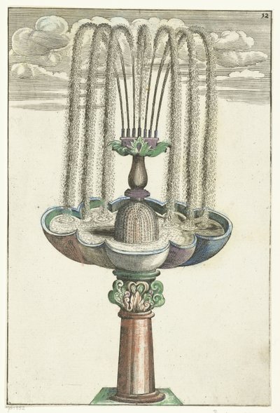 Bassin à quatre lobes - Anonymous