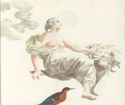 Cérès avec une corne d