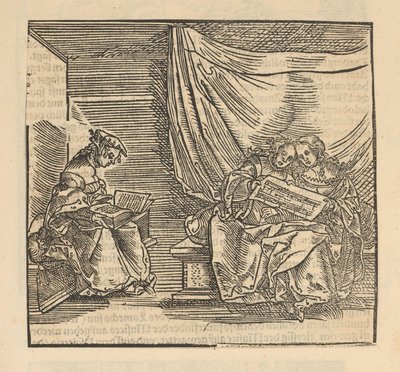 Trois figures chantantes - Anonymous