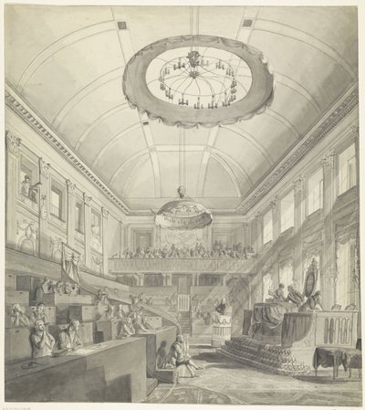 Première Assemblée nationale à La Haye, 1796 - Anonymous