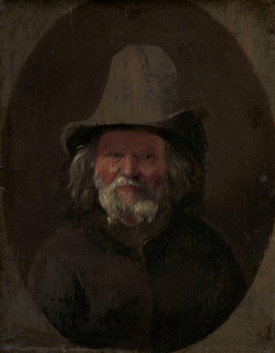 Vieil homme, tête et épaules - Anonymous