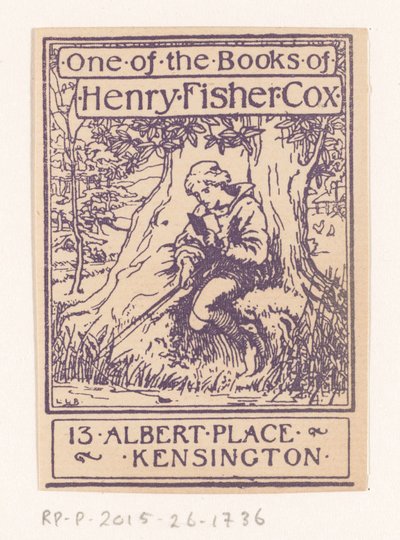 Ex libris de Henry Fisher Cox - Anonymous
