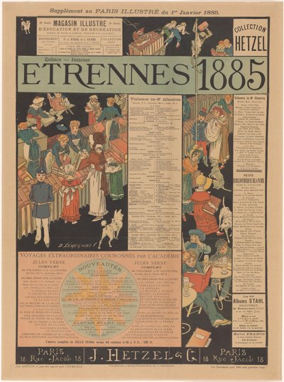 Liste de fonds de J. Hetzel & Cie à Paris - Anonymous